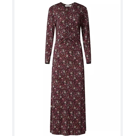 Like New Joie Soft Dress Size Small Maxi Marigold Bohemian Body Con - Picture 2 of 5